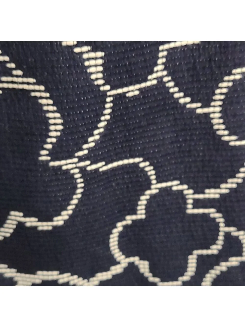 Pink Tartan Navy and White pattern skirt w/pockets